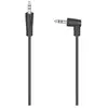 Hama Câble audio, f . jack mâle 3,5mm 90° - f . jack mâle 3,5 mm,stéréo, 0,5m