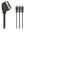Hama Câble 3 x RCA vers Euroconnecteur 00205156 1,5 m Noir RCA TU