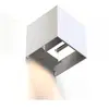 Hama Luminaire WLAN, carré, 10 cm, IP44 pour intérieur et extér., blc