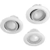 Hama SPOT ENCASTRABLE LED WIFI, 5W, COM. VOC.-APPLI, RÉGL., 3 PIÈCES, BLC H