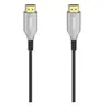 Câble HDMI - HAMA - 15m - Argent - Connecteurs HDMI - Haute vitesse 4K