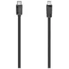 Hama Câble USB-C, mâle USB-C - mâle mini-USB-B, USB 2.0, 480 Mbit/s, 0,75 m