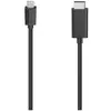 Hama Câble vidéo, fiche USB-C - fiche DisplayPort, Ultra-HD 4K, 1,50 m