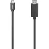 Câble vidéo, mini fiche dp - fiche hdmi , Ultra-HD 4K, 1,50 m (00200711) - Hama