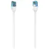 Hama 200687 Câble réseau plat U/UTP Blanc 15 m CAT-6a 10 Gbit/s
