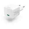 Hama Chargeur Rapide, USB-C, PD/Qualcomm®, Mini-Chargeur, 25 W, Blanc