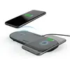 Hama Chargeur sans fil "QI-FC10 DUO", 10 W, chargeur ss fil pr smartphone, nr Noir