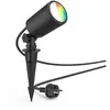 Hama Projecteur de jardin WLAN, piquet de terre, IP65, RGBW, intensité