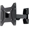 Support mural TV - HAMA - FULLMOTION - Inclinable - 48 à 122 cm - Noir
