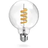 Hama Smart LED Filament E27 G95, WLAN, Matter, 4,9 W, RGBW
