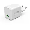 hama 00201983 hama Adaptateur de charge GaN blanc, 45 Watt