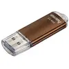 Clé USB - HAMA - FlashPen Laeta - 128 Go - USB 3.0 - Marron