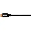 Hama Câble HDMI grande vitesse, connecteur mâle - mâle, doré, Ethernet, 1,5 m