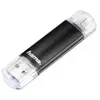 Hama Clé USB 3.0 ""Laeta Twin"", 16 GB, 40MB/s, noir