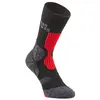 Hanwag Trek Socke - Chaussettes randonnée Asphalt / Red 39 - 41