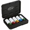 Vigor V2257 6 pans extérieurs Jeu de douilles à choc 5 pièces 1/2 (12.5 mm)