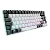 Sharkoon SKILLER SGK50 S3, Filaire USB, Commutateur Mécanique, QWERTY, LED RVB, Blanc (4044951039692)