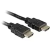 Sharkoon Câble HDMI High Speed 3D avec Ethernet FULL HD (2 Mètres) Plaqué or