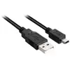 Sharkoon - Câble USB - USB (M) pour mini USB type B (M) - USB 2.0 - 50 cm - noir