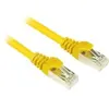 Sharkoon - Cordon de raccordement - RJ-45 (M) pour RJ-45 (M) - 1 m - SFTP - CAT 6 - gris