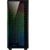 Sharkoon Boitier PC Moyen Tour ATX Sharkoon Lit 200 RGB avec panneaux vitrés - Noir
