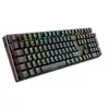 Sharkoon Skiller SGK36W Noir, RVB, Connexion sans Fil 2,4 GHz, Rouge Huano