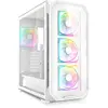 Sharkoon AK5G RGB White, ATX Boîtier PC