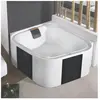 Hoesch ERGO Baignoire d’angle, avec tablier, 6443.010305552,