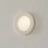 BEGA Accenta applique ronde cadre blanc 160 lm