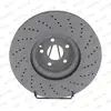 Disque de frein, ventil, Essieu avant FERODO, par ex. pour Mercedes-Be...