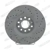 Disque de frein FERODO DDF1422C-1 avant, ventilé, 1 pièce