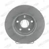 Disque de frein FERODO DDF1593C-1 avant, ventilé, 1 pièce