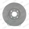 Disque de frein FERODO DDF2410C avant, ventilé, 2 pièce