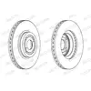 Jeu de 2 disques de frein FERODO DDF1461C - Réf. 1389066