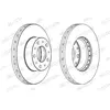 Jeu de 2 disques de frein FERODO DDF1800C - Réf. 1389391