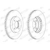 Disque de frein FERODO DDF2068C avant, ventilé, 2 pièce