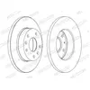 FERODO Disques de frein pour LAND ROVER: Freelander (Ref: DDF1100C)