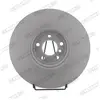Disque de frein FERODO DDF2042RC-1 avant, ventilé, 1 pièce