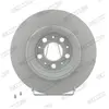 2 Disques De Frein Ferodo Ddf1551c