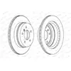 Jeu de 2 disques de frein FERODO DDF1697 - Réf. 1120788