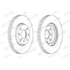 Disque de frein PREMIER Coat+ disc DDF1131C Ferodo DDF1131C