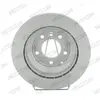 Disque de frein FERODO DDF1580C arrière, ventilé, 2 pièce
