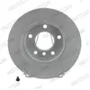 Disque de frein PREMIER Coat+ disc DDF249C Ferodo DDF249C