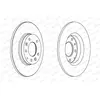 Disque de frein PREMIER Coat+ disc DDF1500C Ferodo DDF1500C