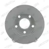 Disque de frein FERODO DDF952C arrière, plein, 2 pièce