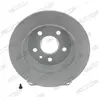 Disque de frein PREMIER Coat+ disc DDF861C Ferodo DDF861C