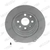 Disque de frein PREMIER Coat+ disc DDF814C Ferodo DDF814C
