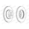 Disque de frein PREMIER Coat+ disc DDF1717C Ferodo DDF1717C