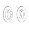 Disque de frein PREMIER Coat+ disc DDF1616C Ferodo DDF1616C