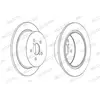 FERODO Disques de frein pour SUBARU: Legacy (Ref: DDF1903C)